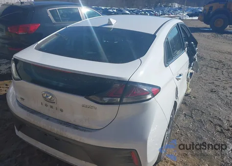 2020 Hyundai Ioniq Electric Limited из США, поврежденный, VIN KMHC85LJ0LU071277